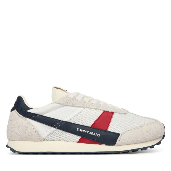 Tommy Jeans Tenisice Tommy Jeans Retro Runner Archive Open Mesh EM0EM01715 Bijela