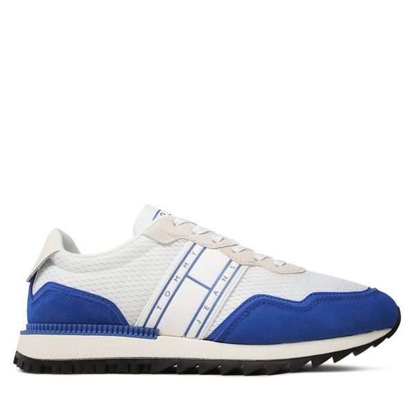 Tommy Jeans Tenisice Tommy Jeans Runner Mix Material EM0EM01167 Bijela