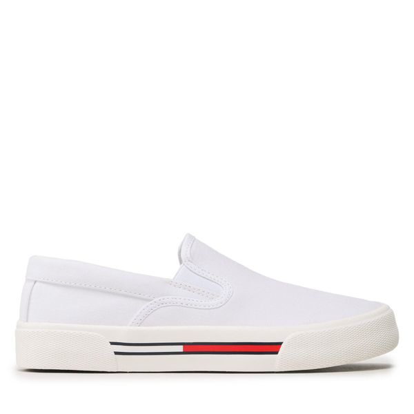 Tommy Jeans Tenisice Tommy Jeans Slip On Wmn EN0EN02088 White 0K4