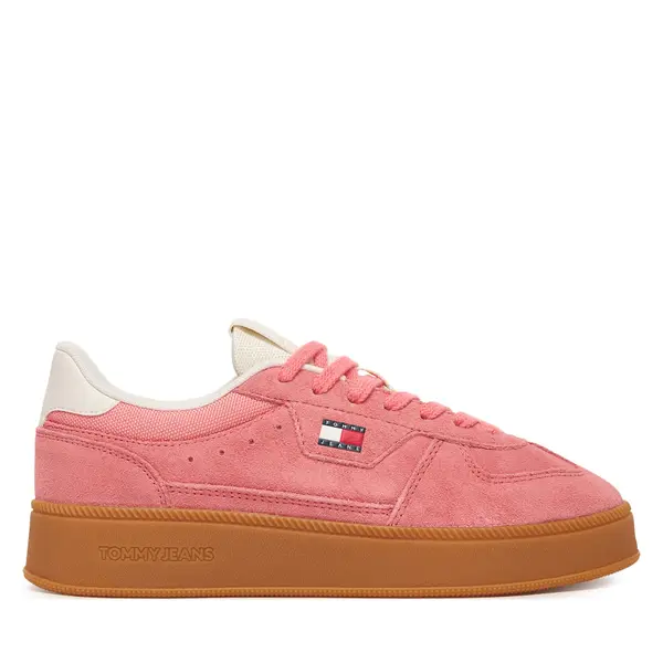 Tommy Jeans Tenisice Tommy Jeans The Greenwich Edge Max Suede EN0EN02989 Ružičasta