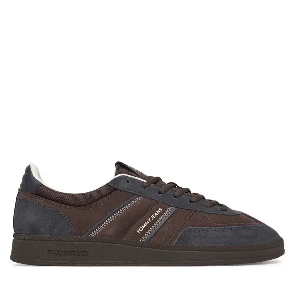Tommy Jeans Tenisice Tommy Jeans The Greenwich Edge Suede EM0EM01662 Smeđa