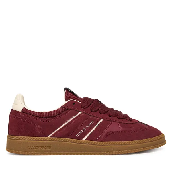 Tommy Jeans Tenisice Tommy Jeans The Greenwich Edge Suede EN0EN02924 Tamnocrvena