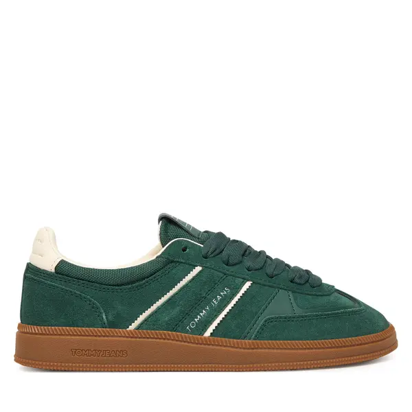 Tommy Jeans Tenisice Tommy Jeans The Greenwich Edge Suede EN0EN02924 Zelena