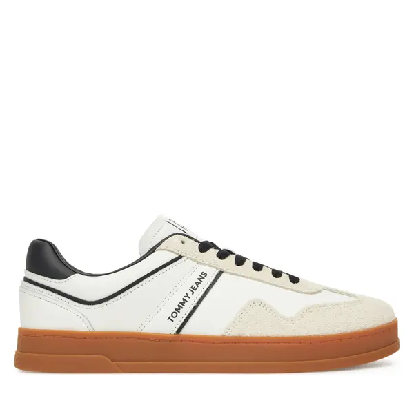 Tommy Jeans Tenisice Tommy Jeans The Greenwich Leather EM0EM01587 Écru