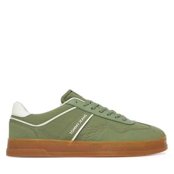 Tommy Jeans Tenisice Tommy Jeans The Greenwich Mix Media EM0EM01586 Zelena