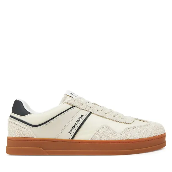 Tommy Jeans Tenisice Tommy Jeans The Greenwich Mix Media EM0EM01606 Bež