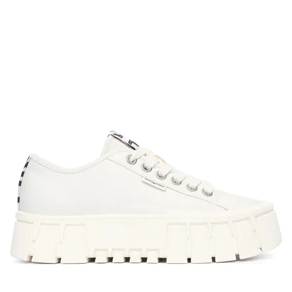 Tommy Jeans Tenisice Tommy Jeans Tj Platform Sneaker Zebra EN0EN03070 Bijela