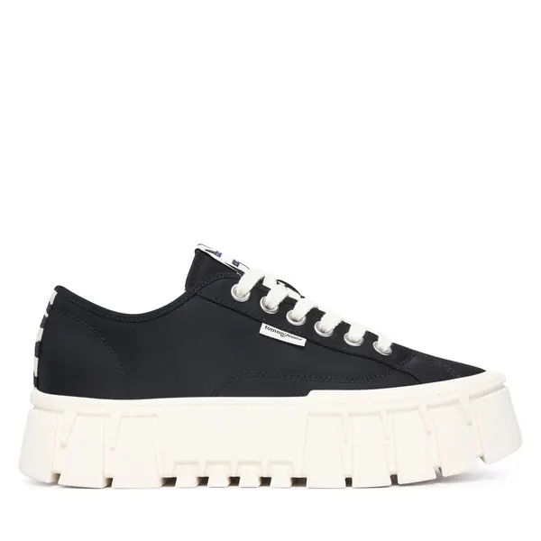 Tommy Jeans Tenisice Tommy Jeans Tj Platform Sneaker Zebra EN0EN03070 Crna