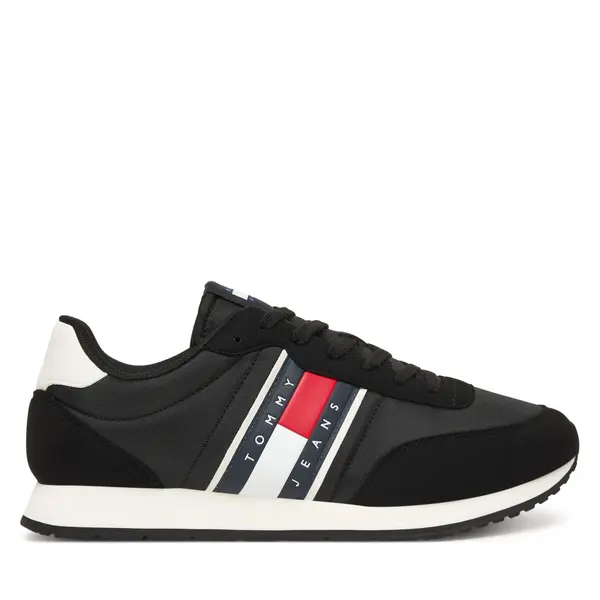 Tommy Jeans Tenisice Tommy Jeans Tjm Classic Runner EM0EM01709 Crna