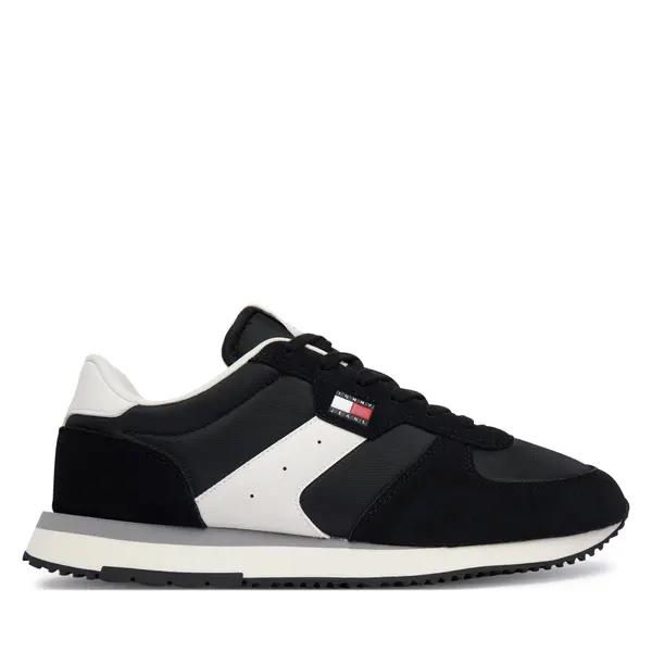 Tommy Jeans Tenisice Tommy Jeans Tjm Eva Runner Mix Material EM0EM01737 Crna