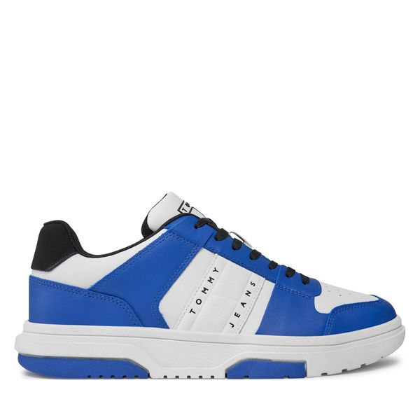 Tommy Jeans Tenisice Tommy Jeans Tjm Leather Cupsole 2.0 EM0EM01283 Black/ Ultra Blue/ Ecru 0K5