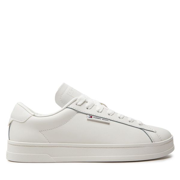 Tommy Jeans Tenisice Tommy Jeans Tjm Leather Low Cupsole EM0EM01374 Écru