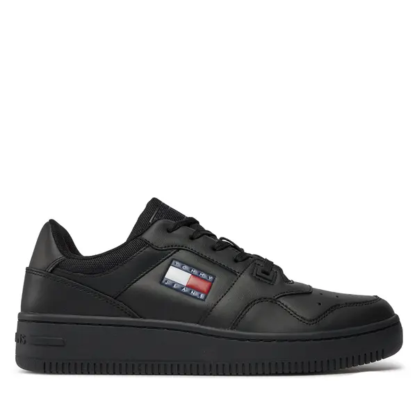 Tommy Jeans Tenisice Tommy Jeans Tjm Retro Basket Ess EM0EM01395 Crna