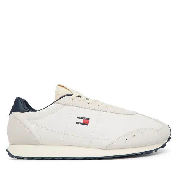Tommy Jeans Tenisice Tommy Jeans Tjm Retro Runner Archive Mix Mat EM0EM01763 Svijetlo bež
