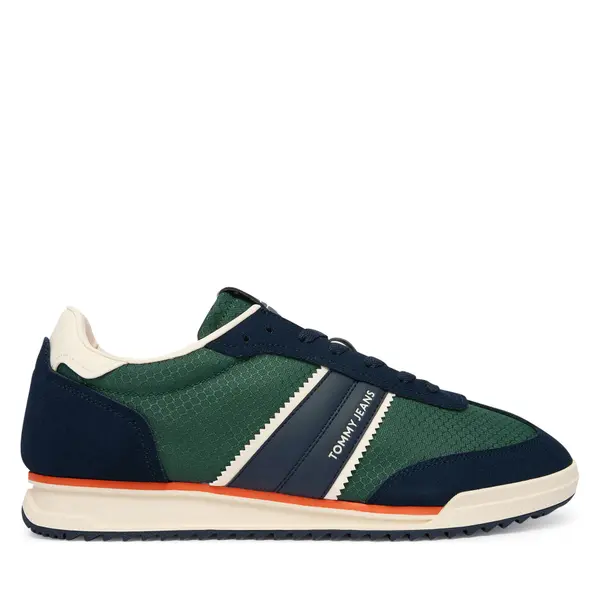 Tommy Jeans Tenisice Tommy Jeans Tjm Retro Runner Cleated Winter EM0EM01664 Tamnoplava