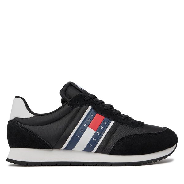 Tommy Jeans Tenisice Tommy Jeans Tjm Runner Casual Ess EM0EM01351 Crna