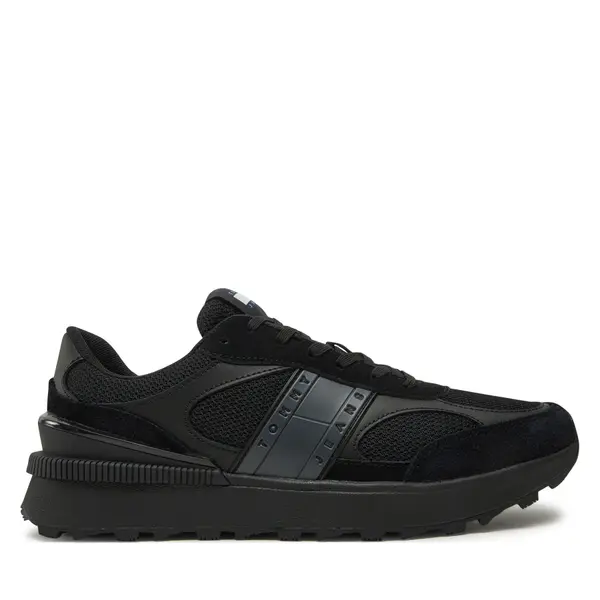 Tommy Jeans Tenisice Tommy Jeans Tjm Technical Runner Ess EM0EM01537 Crna