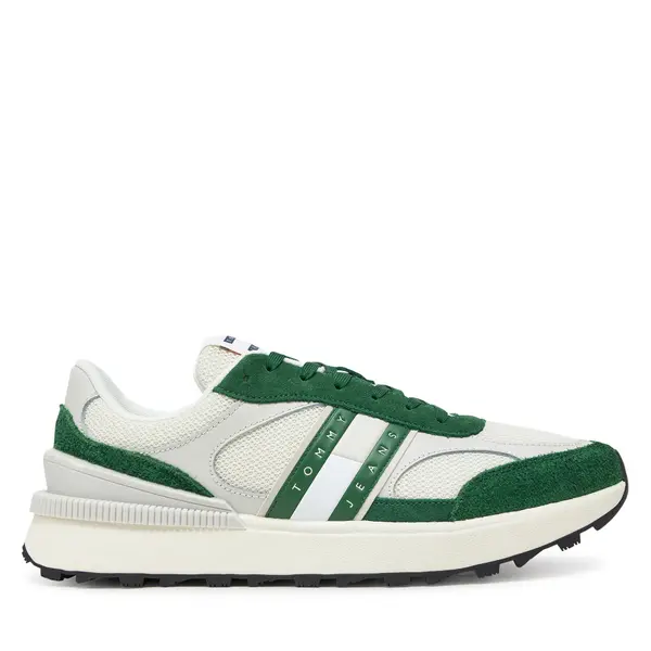 Tommy Jeans Tenisice Tommy Jeans Tjm Technical Runner Ess EM0EM01537 Zelena