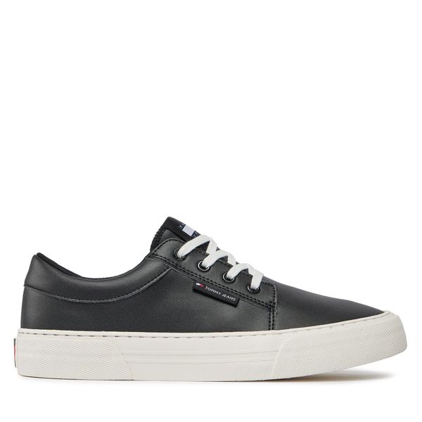 Tommy Jeans Tenisice Tommy Jeans Tjm Vulc. Skate Derby Ess EM0EM01400 Black BDS