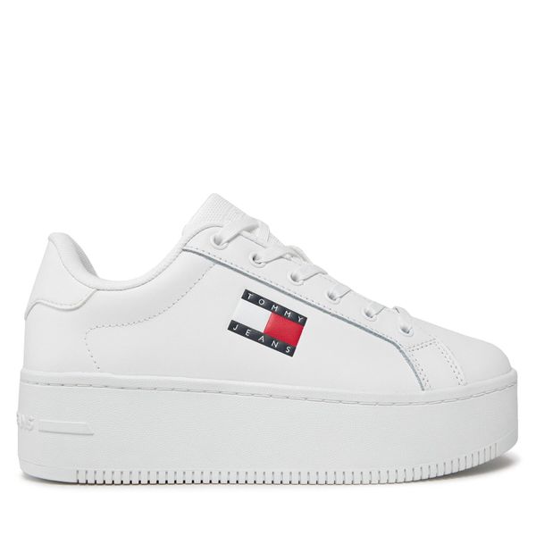 Tommy Jeans Tenisice Tommy Jeans Tjw Flatform Ess EN0EN02518 White YBS