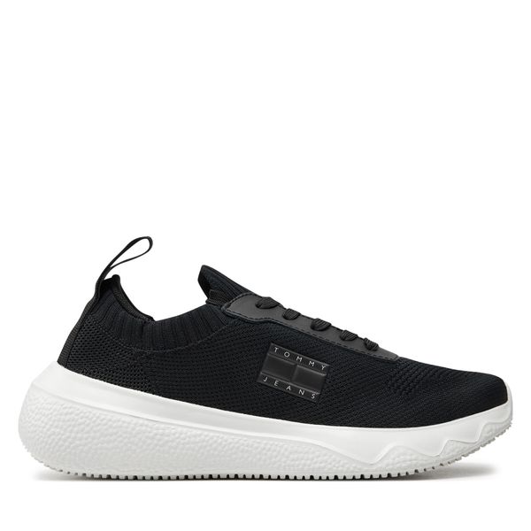 Tommy Jeans Tenisice Tommy Jeans Tjw Flexi Runner EN0EN02489 Crna