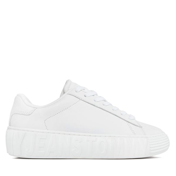 Tommy Jeans Tenisice Tommy Jeans Tjw Leather Cupsole Ess EN0EN02507 White YBS