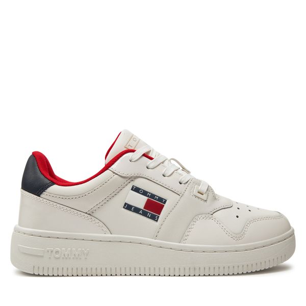 Tommy Jeans Tenisice Tommy Jeans Tjw Retro Basket EN0EN02206 Écru