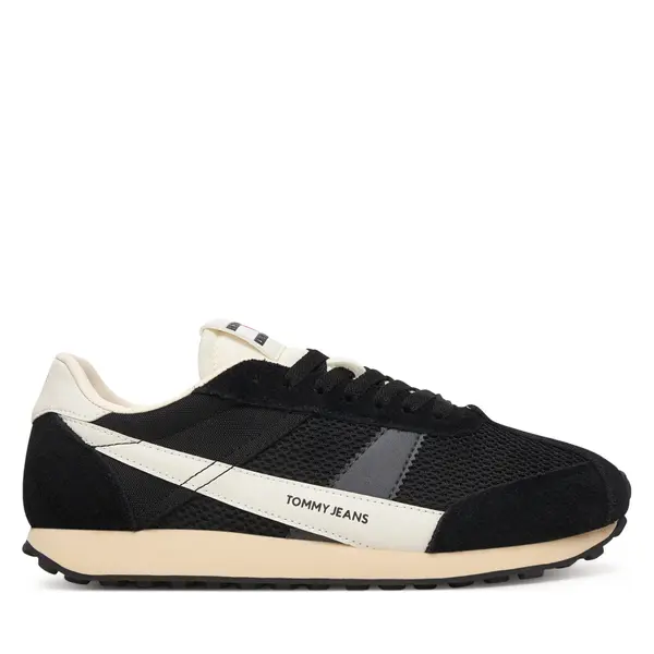 Tommy Jeans Tenisice Tommy Jeans Tjw Retro Runner Archive EN0EN03013 Crna