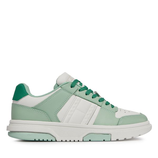 Tommy Jeans Tenisice Tommy Jeans Tjw Skate Sneaker Ltr EN0EN02423 Jadestone Green / Ecru MAJ