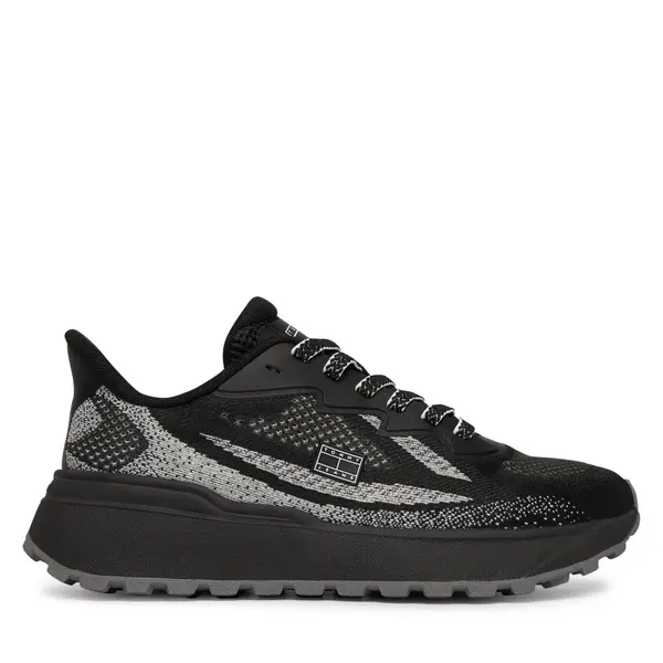 Tommy Jeans Tenisice Tommy Jeans Tjw Sporty Knit Runner EN02962 Crna