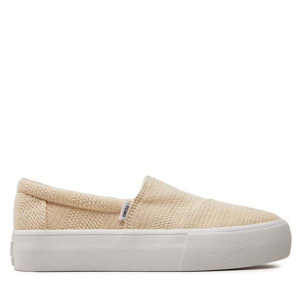 Toms Tenisice Toms Alp Fenix Platform Slip On 10020723 Écru