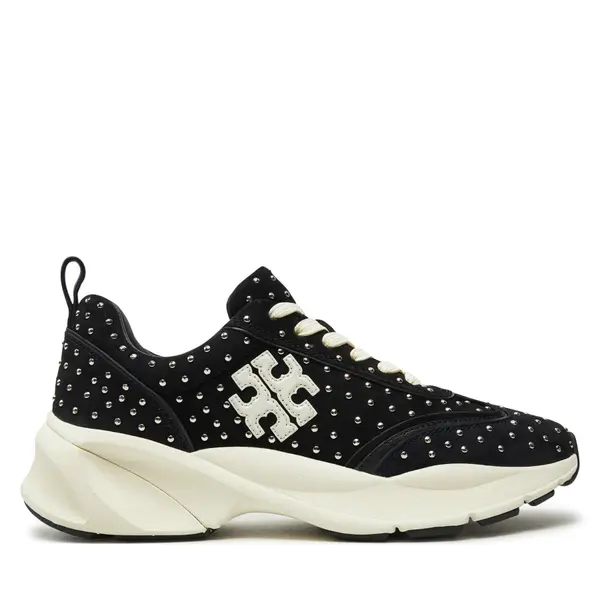 TORY BURCH Tenisice Tory Burch Good Luck Studded Trainer 161961 Crna