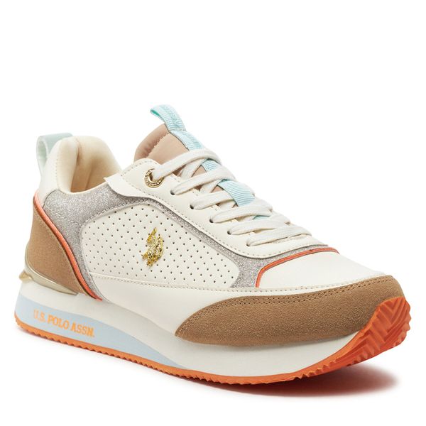 U.S. Polo Assn. Tenisice U.S. Polo Assn. Frisby003 FRISBY003W/4YN1 LBE/GOL02