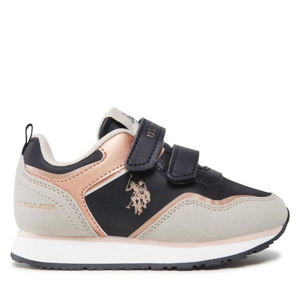 U.S. Polo Assn. Tenisice U.S. Polo Assn. NOBIK009B Blk-Bei01