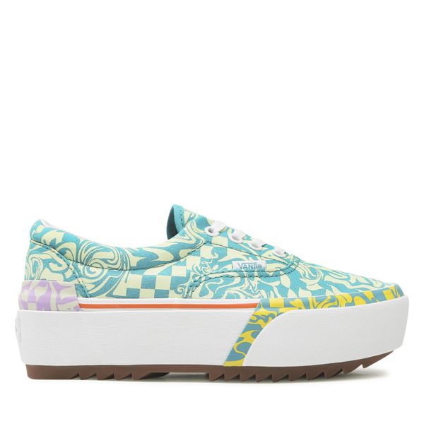 Vans Tenisice Vans Era Stacked VN0A4BTOCE51 Wavy Daze Tile Blue