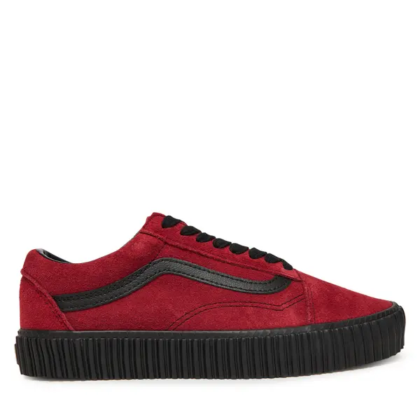 Vans Tenisice Vans Old Skool Creeper VN000DCEBRD1 Tamnocrvena