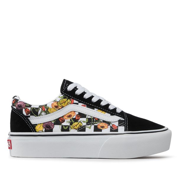 Vans Tenisice Vans Old Skool Plat VN0A5KRGBML1 Poppy/Checkerboard Black