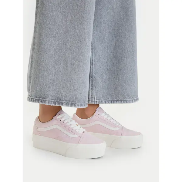 Vans Tenisice Vans Old Skool Platform VN0009PZGSF1 Svijetlo roza