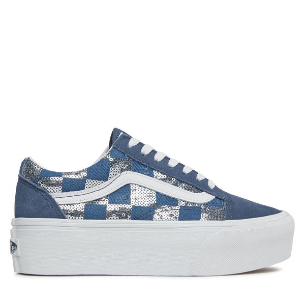 Vans Tenisice Vans Old Skool Stackform VN0009PZAHU1 Vintage Indigo