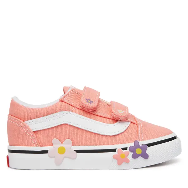Vans Tenisice Vans Old Skool V Flower VN000Z5XGSB1 Koraljna