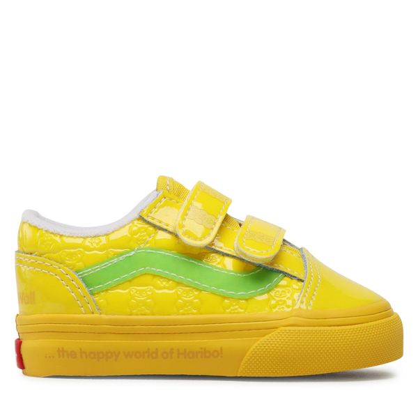 Vans Tenisice Vans Old Skool V Harb VN0A4VJJBK21 Haribo Checkerboard Yello