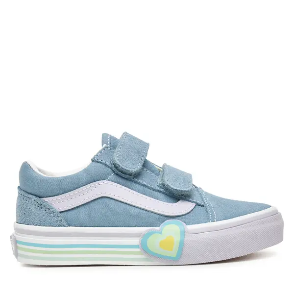 Vans Tenisice Vans Old Skool V Heart VN000D4DCFL1 Plava
