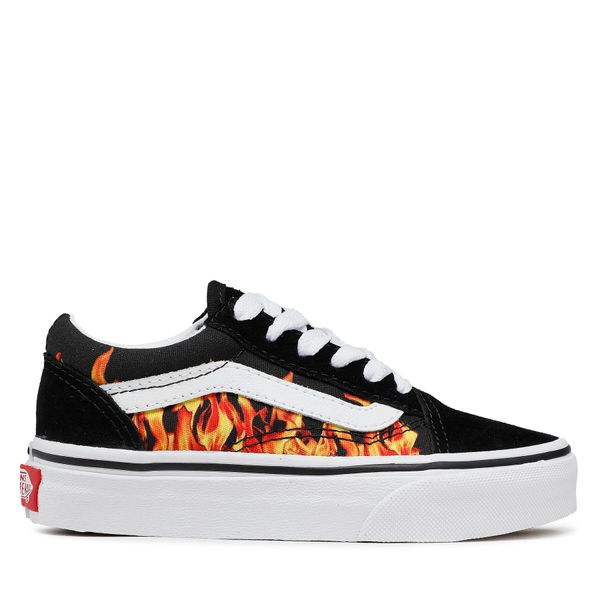 Vans Tenisice Vans Old Skool VN0005WVBLK1 Digi Flame Black
