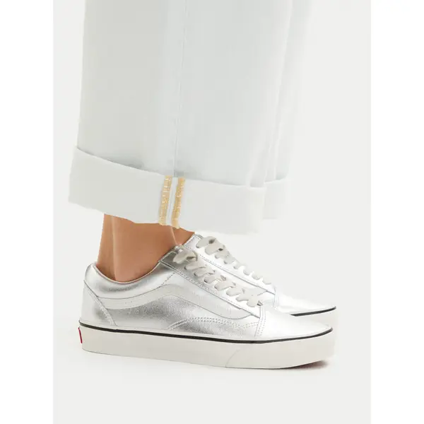 Vans Tenisice Vans Old Skool VN000E8WH271 Srebrna