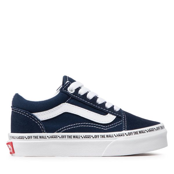 Vans Tenisice Vans Old Skool VN0A7Q5F4M01 Mini Vans Dress Blues/Tru