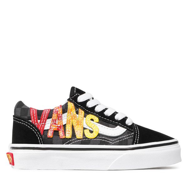 Vans Tenisice Vans Old Skool VN0A7Q5FABX1 (Flame Logo Repeat) Black