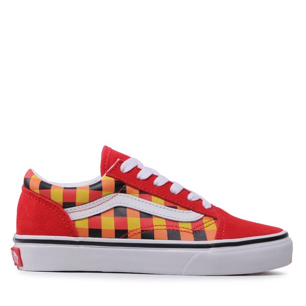 Vans Tenisice Vans Old Skool VN0A7Q5FBJN1 Glow Checkerboard Red/Mul