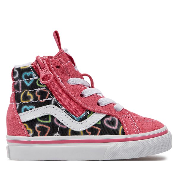Vans Tenisice Vans Sk8-Hi Reissue Side Zip VN0007Q3BIY1 Pink/Multi