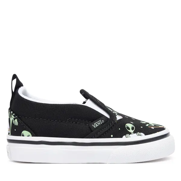 Vans Tenisice Vans Slip-On V VN000D0SYJ71 Crna