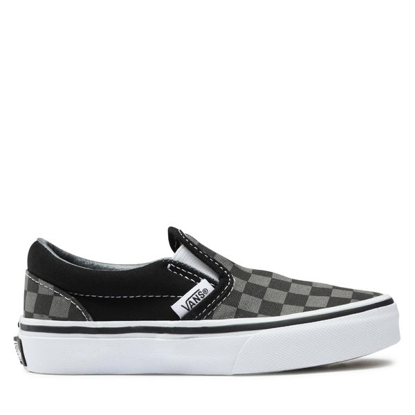 Vans Tenisice Vans Uy Classic Slip-On VN000ZBUEO01 (Checkerboard) Blk/Pewter